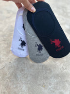 U.S. Polo Assn. Unisex Ankle Socks - Pack of 3