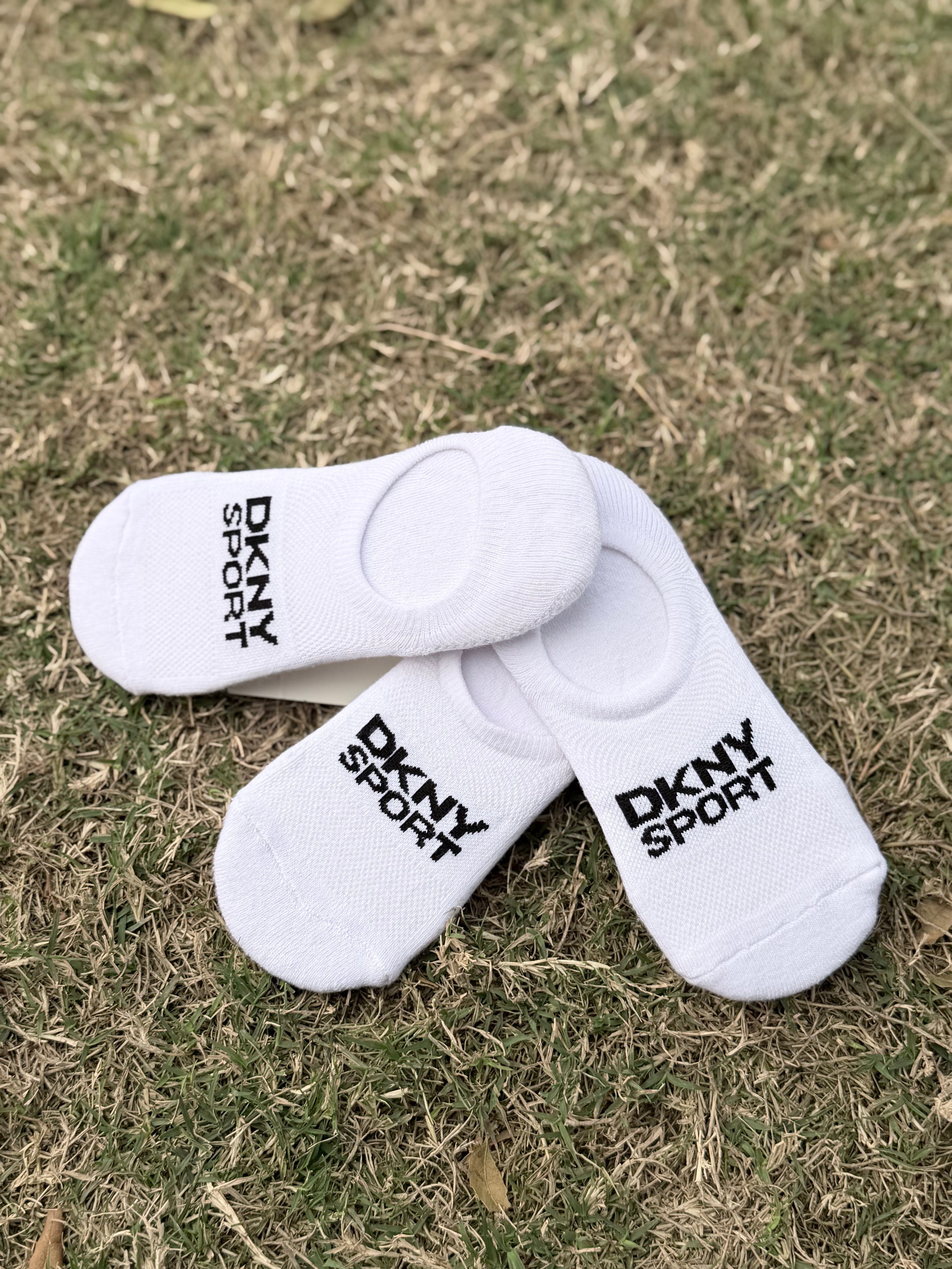 DKNY Unisex Sports Ankle Socks - Pack of 3