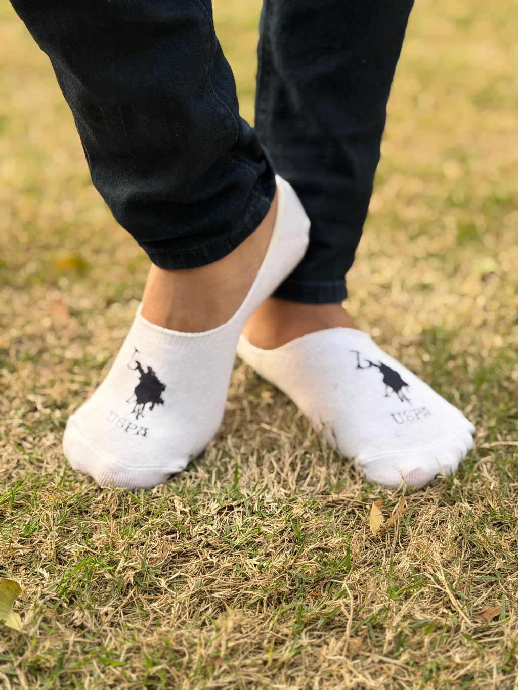 U.S. Polo Assn. Unisex Logo Ankle Socks - Pack of 3