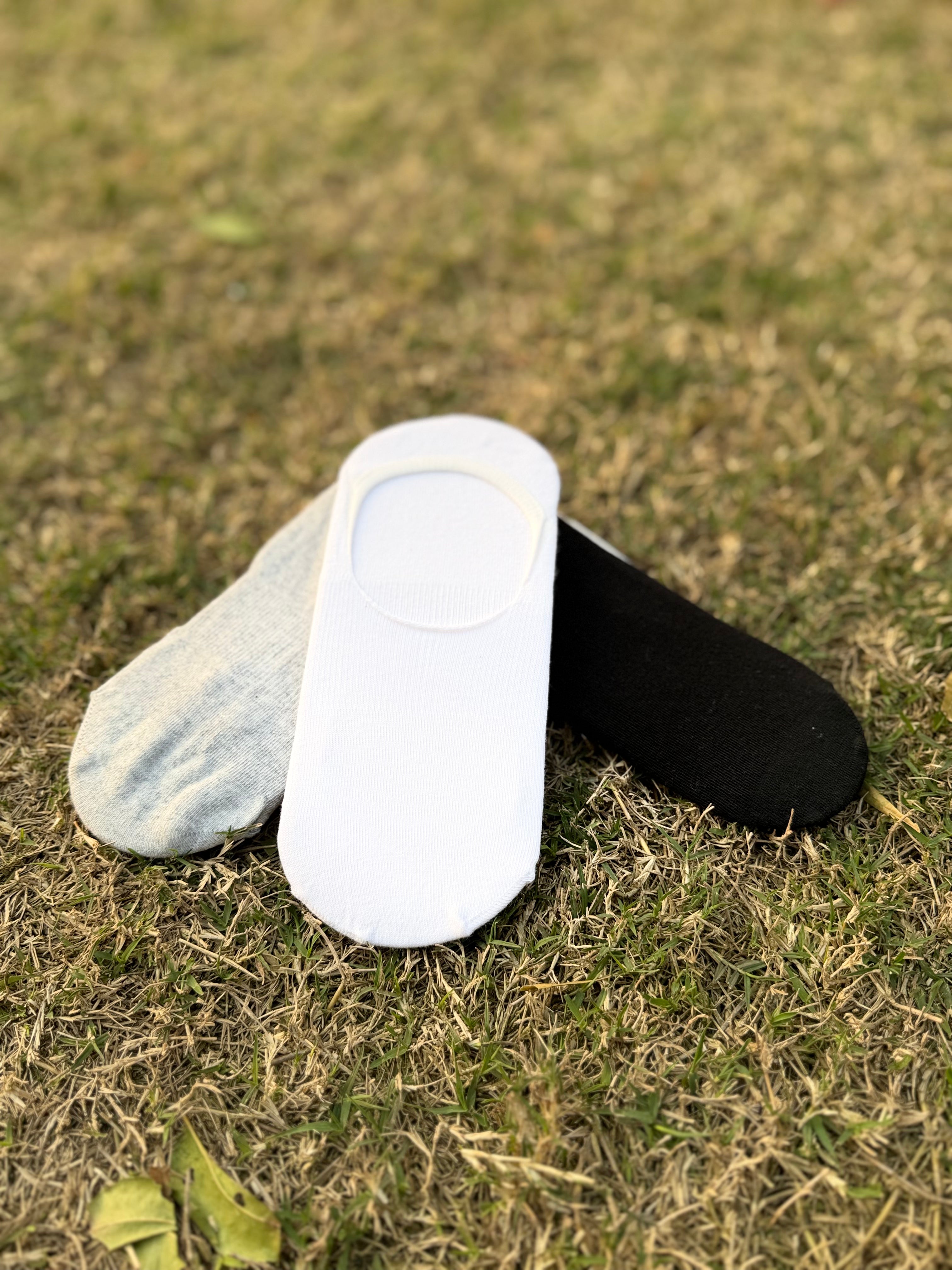 Unisex Cotton Ankle Socks - Pack of 3