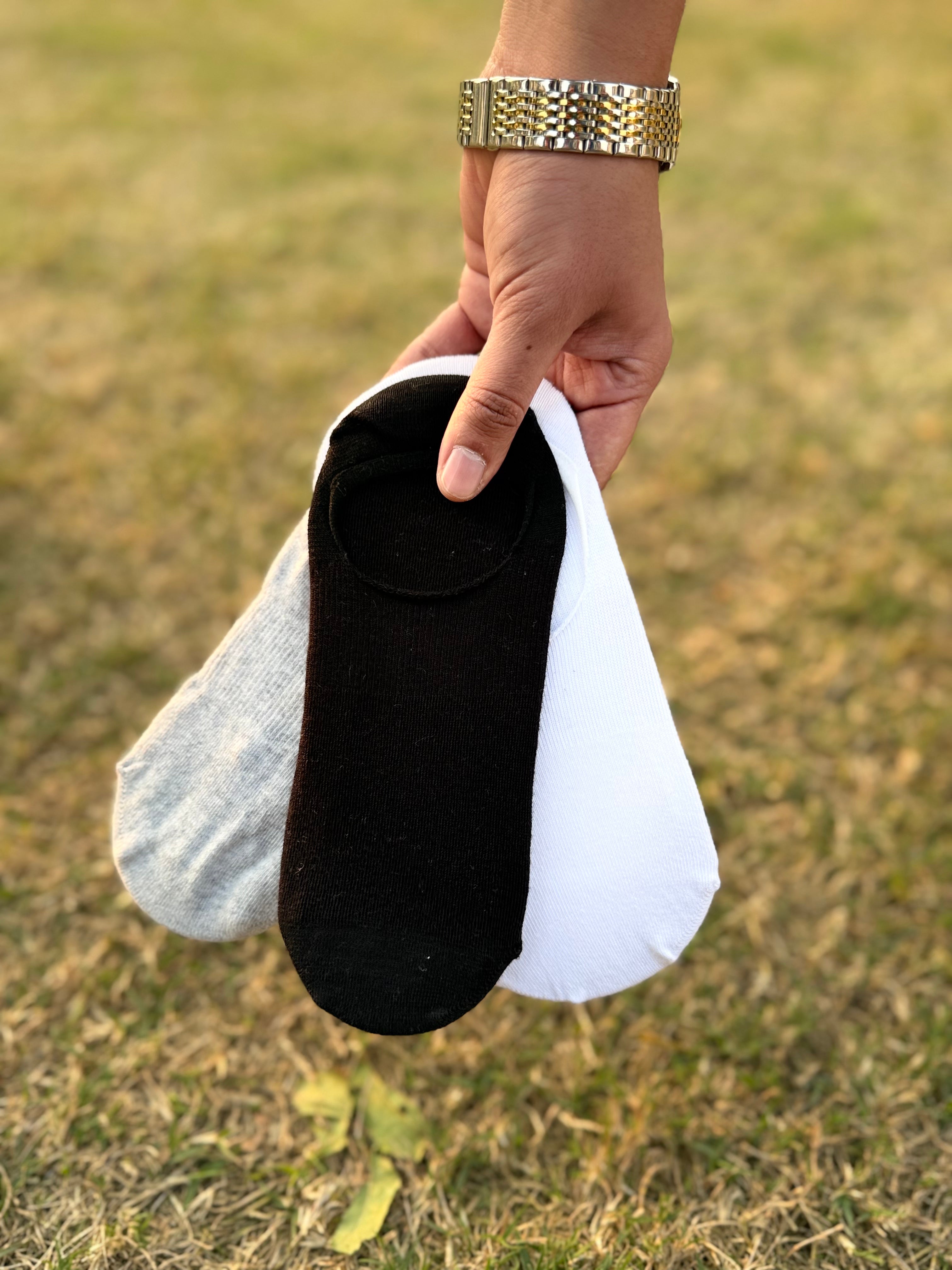 Unisex Cotton Ankle Socks - Pack of 3