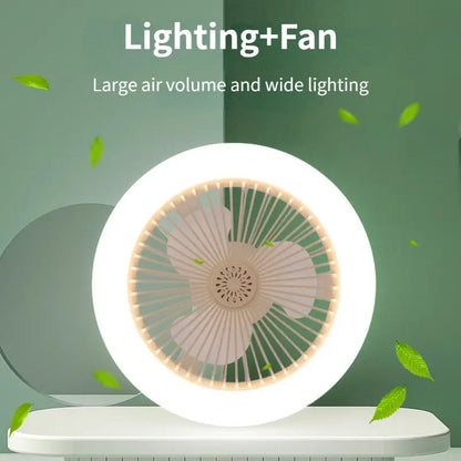 Ceiling Lamp with Remote-Controlled LumiFan™