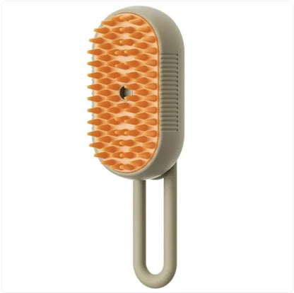 3-in-1 Electric Pet Brush - Steam, Massage, and Hair Removal