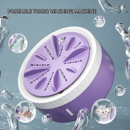 Portable Mini Turbo V1 Washing Machine